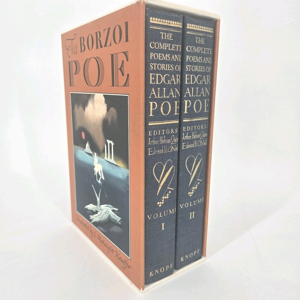 Alfred A. Knopf The Borzoi Poe The Complete Poems and Stories Edgar Allen Poe